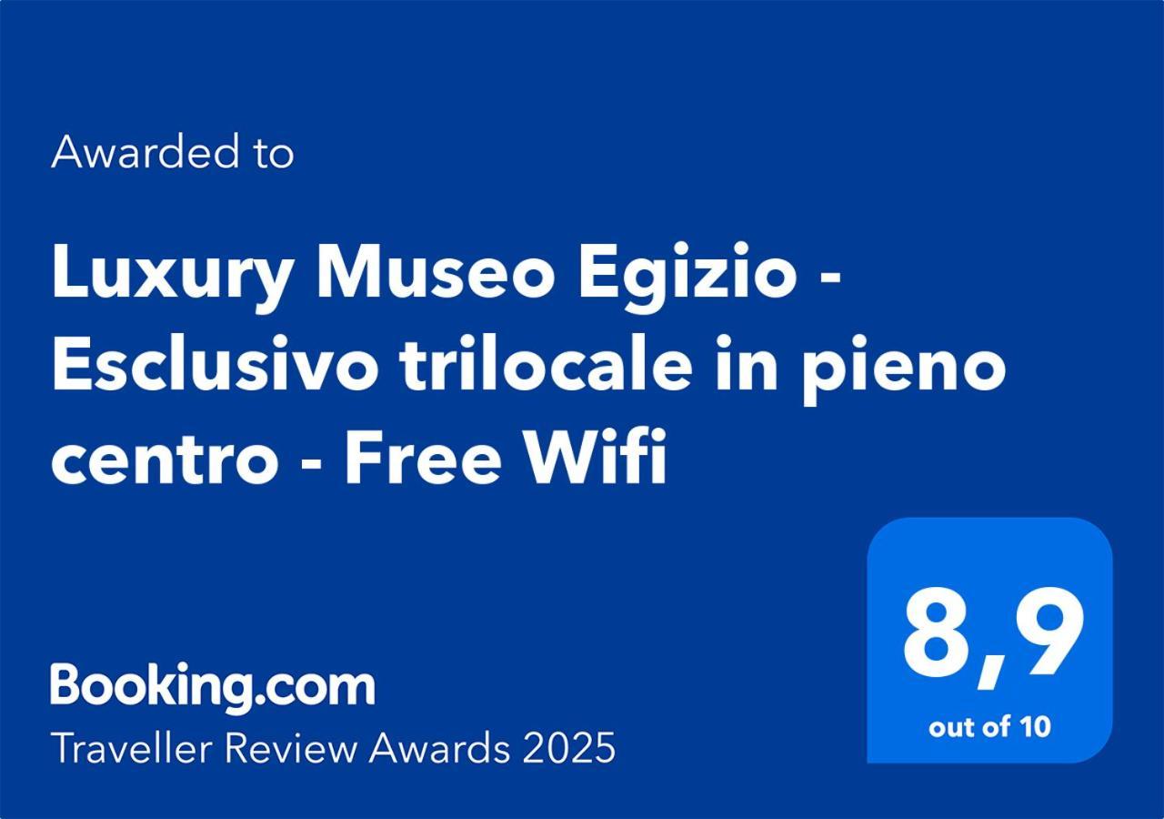 Luxury Museo Egizio - Esclusivo Trilocale In Pieno Centro - Free Wifi Apartment Torino Exterior foto